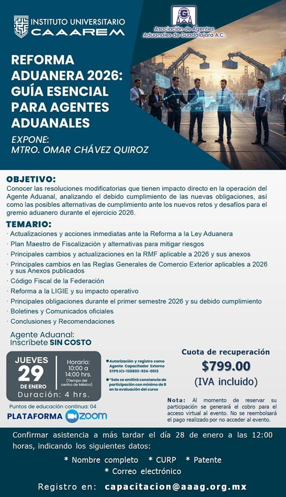 Reforma Aduanera 2026: Guia esencial para Agentes Aduanales