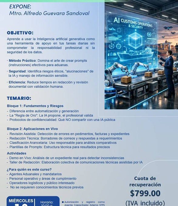 IA en la Operacion Aduanera: usos practicos, riesgos y oportunidades en el cumplimiento normativo