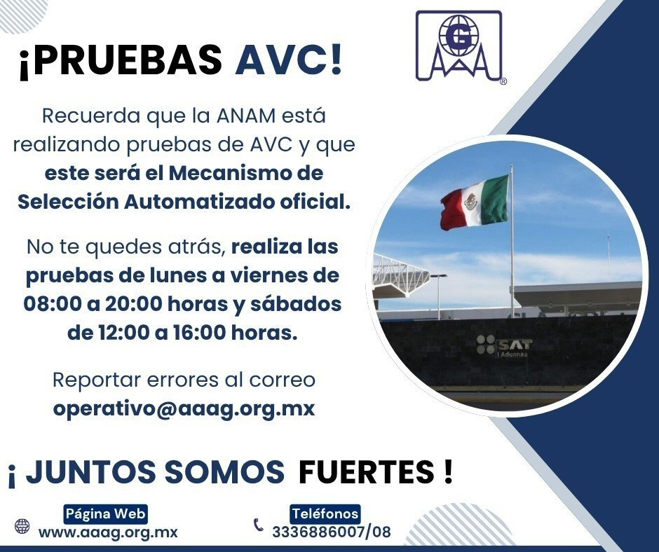 ¡PRUEBAS AVC!